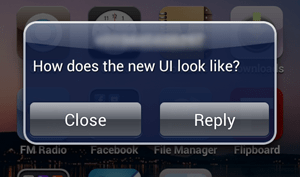 iOS like Notification on Android