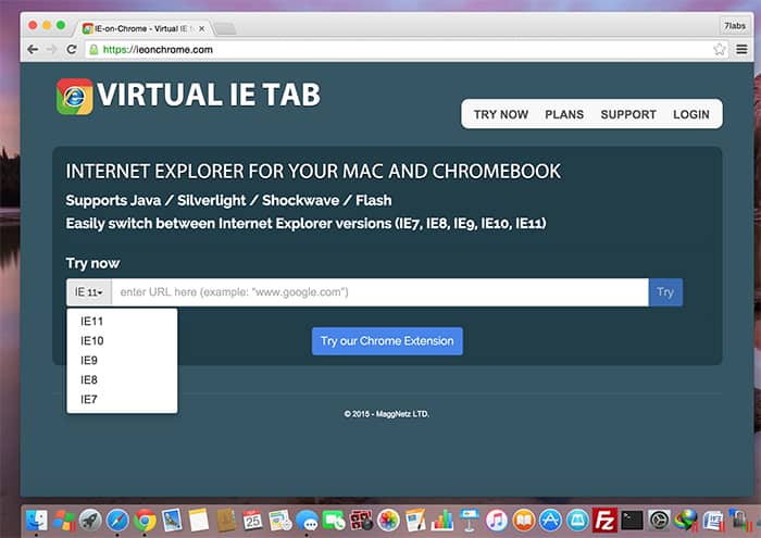 Chrome Ie Extension For Mac