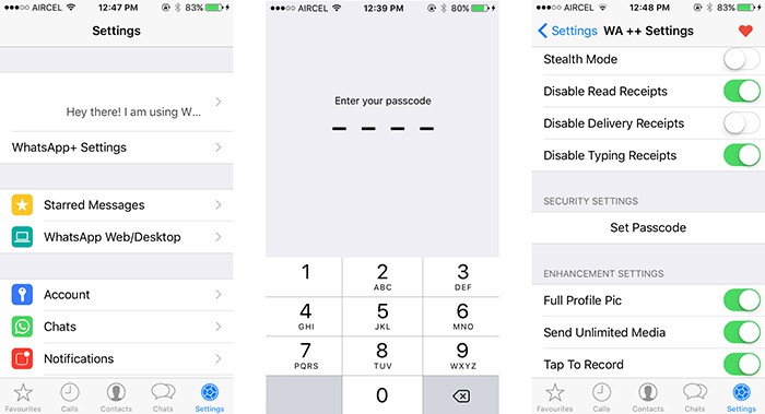 Lock WhatsApp on iPhone with passcode or Touch ID - No Jailbreak