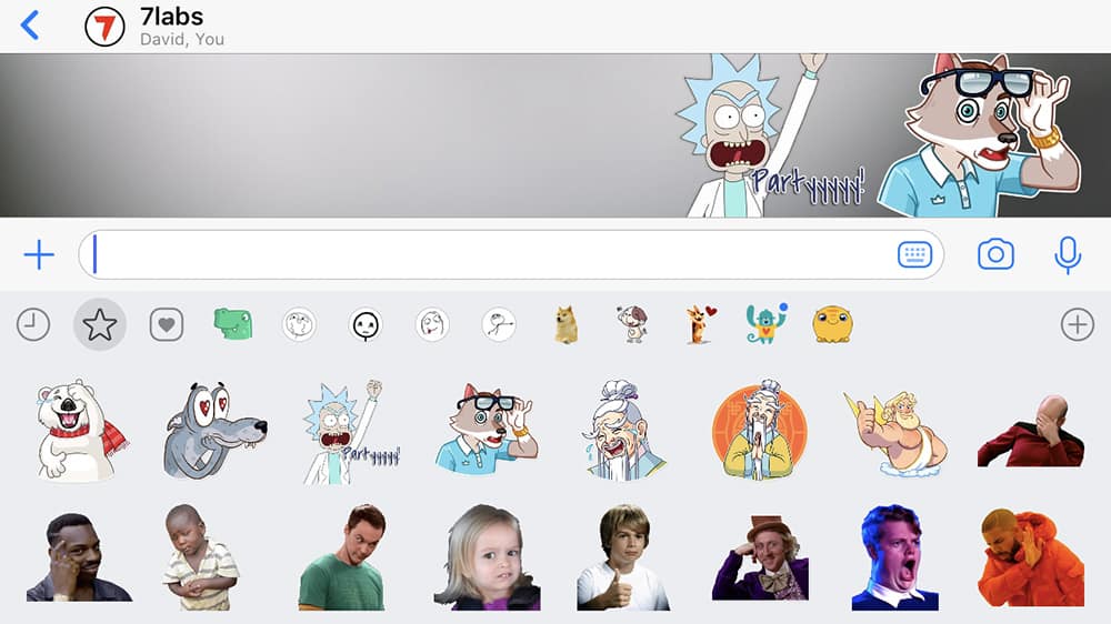 Whatsapp stickers add ios